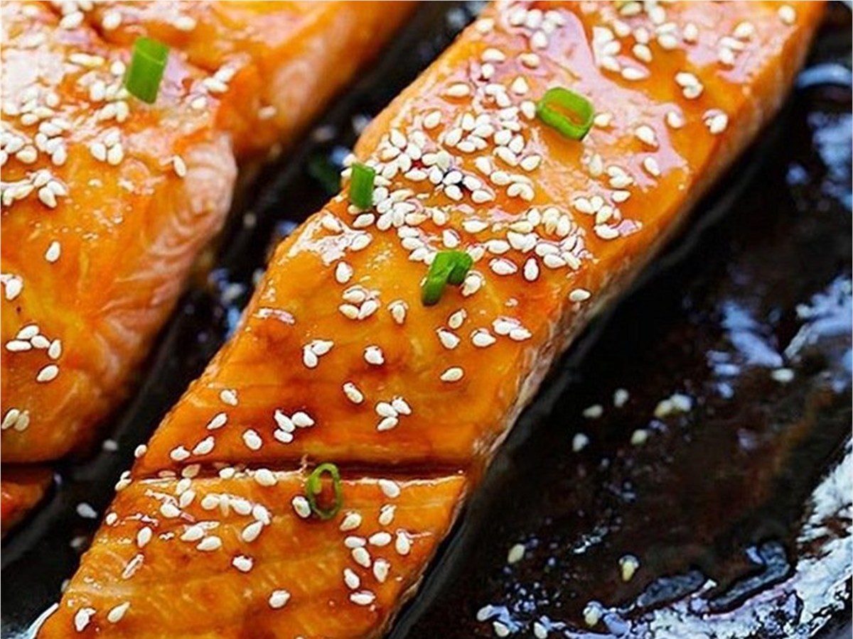 Green goddess salmon bowl, a gluten-free dish idea